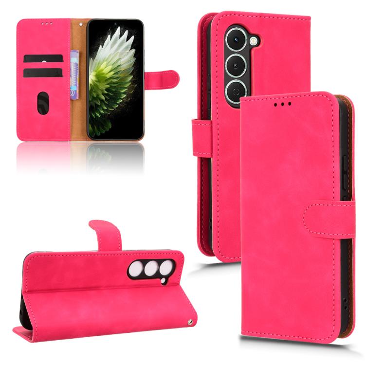 Custodia per telefono in pelle con vibrazione magnetica Skin Feel, For Tecno Pova 7 Pro 5G, For Tecno Pova 7 5G, For Tecno Spark 40 Pro+, For Tecno Spark 40 Pro 4G