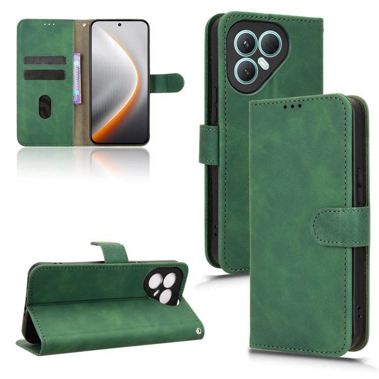 Custodia per telefono in pelle con vibrazione magnetica Skin Feel, For Tecno Spark 40 4G, For Tecno Pova 7 Ultra 5G, For Tecno Spark Go 2 4G, For Tecno Pova Curve 5G