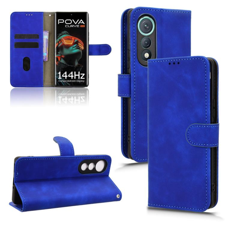 Custodia per telefono in pelle con vibrazione magnetica Skin Feel, For Tecno Spark 40 4G, For Tecno Pova 7 Ultra 5G, For Tecno Spark Go 2 4G, For Tecno Pova Curve 5G