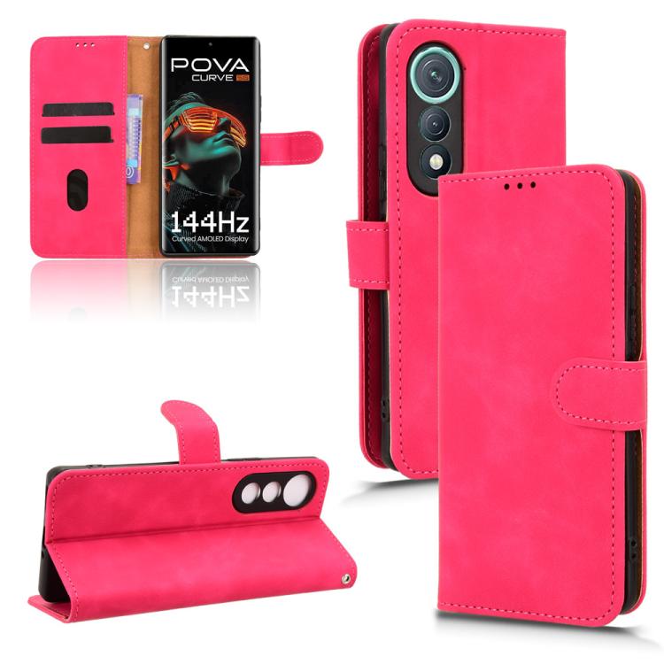 Custodia per telefono in pelle con vibrazione magnetica Skin Feel, For Tecno Spark 40 4G, For Tecno Pova 7 Ultra 5G, For Tecno Spark Go 2 4G, For Tecno Pova Curve 5G