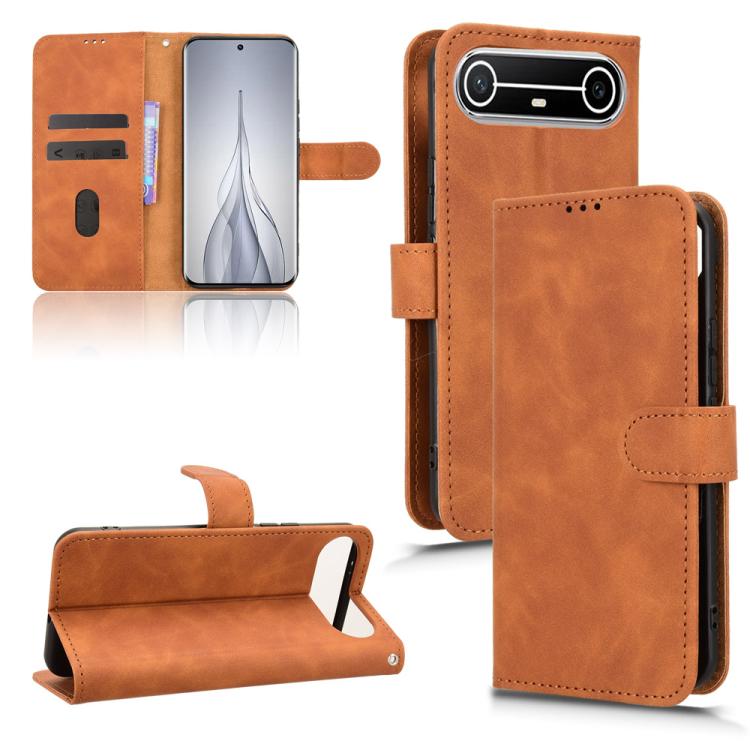 Custodia per telefono in pelle con vibrazione magnetica Skin Feel, For Tecno Camon 50 Pro 4G, For Tecno Camon 50 4G, For Tenco Spark Go 3, For Tecno Spark Slim 5G