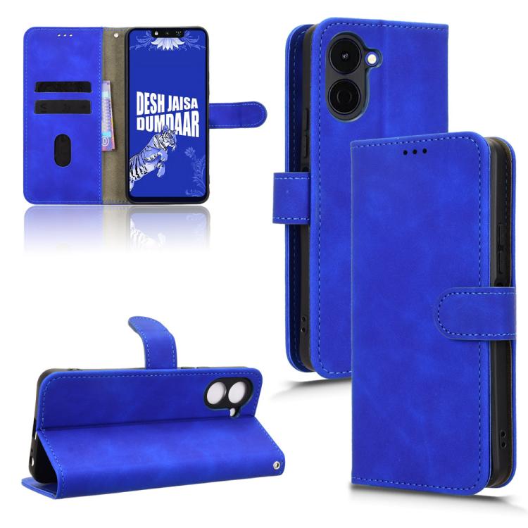 Custodia per telefono in pelle con vibrazione magnetica Skin Feel, For Tecno Camon 50 Pro 4G, For Tecno Camon 50 4G, For Tenco Spark Go 3, For Tecno Spark Slim 5G