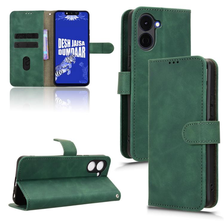 Custodia per telefono in pelle con vibrazione magnetica Skin Feel, For Tecno Camon 50 Pro 4G, For Tecno Camon 50 4G, For Tenco Spark Go 3, For Tecno Spark Slim 5G
