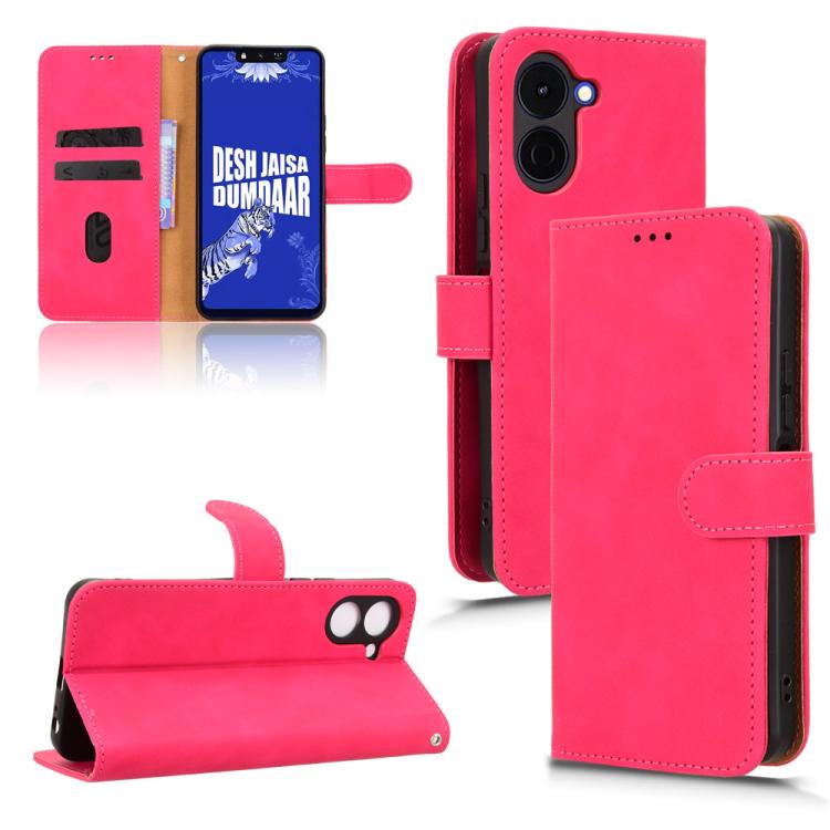 Custodia per telefono in pelle con vibrazione magnetica Skin Feel, For Tecno Camon 50 Pro 4G, For Tecno Camon 50 4G, For Tenco Spark Go 3, For Tecno Spark Slim 5G