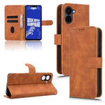Custodia per telefono in pelle con vibrazione magnetica Skin Feel, For Tecno Camon 50 Pro 4G, For Tecno Camon 50 4G, For Tenco Spark Go 3, For Tecno Spark Slim 5G