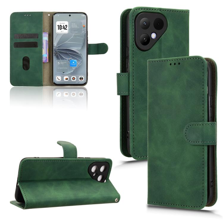 Custodia per telefono in pelle con vibrazione magnetica Skin Feel, For Tecno Camon Slim 4G, For Tecno Pova 8 5G, For Tecno Spark 50 5G, For Tecno Pova Curve 2 5G