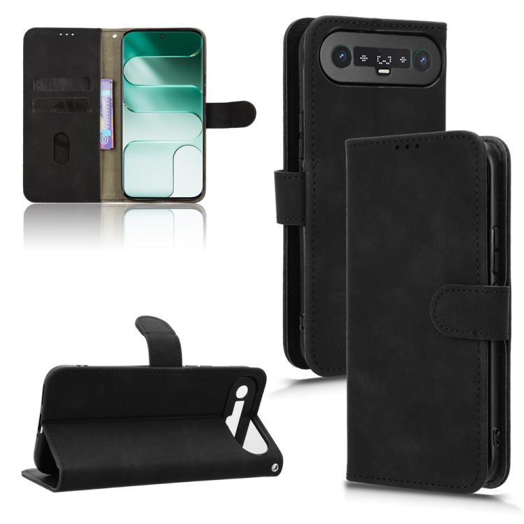 Custodia per telefono in pelle con vibrazione magnetica Skin Feel, For Tecno Camon Slim 4G, For Tecno Pova 8 5G, For Tecno Spark 50 5G, For Tecno Pova Curve 2 5G