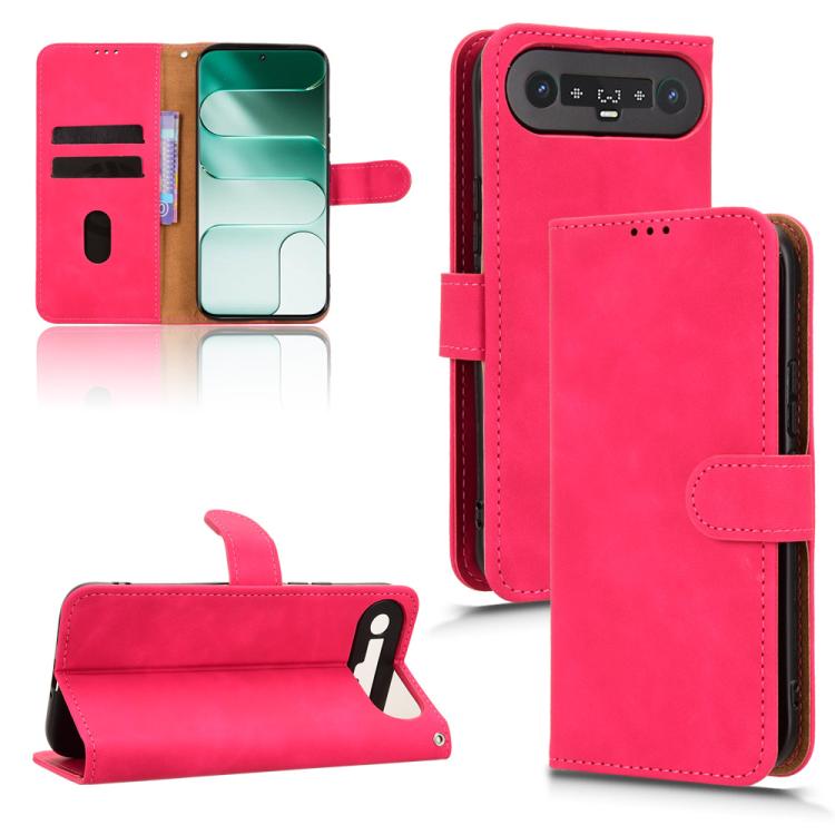 Custodia per telefono in pelle con vibrazione magnetica Skin Feel, For Tecno Camon Slim 4G, For Tecno Pova 8 5G, For Tecno Spark 50 5G, For Tecno Pova Curve 2 5G