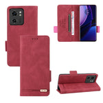 Custodia per telefono in pelle con chiusura magnetica, For Motorola Moto G14, For Motorola Edge 40