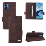 Custodia per telefono in pelle con chiusura magnetica, For Motorola Moto G14, For Motorola Edge 40