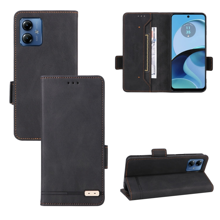 Custodia per telefono in pelle con chiusura magnetica, For Motorola Moto G14, For Motorola Edge 40