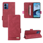Custodia per telefono in pelle con chiusura magnetica, For Motorola Moto G14, For Motorola Edge 40
