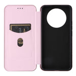 Custodia per telefono in pelle con vibrazione in fibra di carbonio, For Realme 11 Pro / 11 Pro+