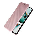 Custodia per telefono in pelle con vibrazione in fibra di carbonio, For Realme 11 Pro / 11 Pro+