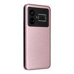 Custodia per telefono in pelle con vibrazione in fibra di carbonio, For Realme GT5 5G, For Realme 11 5G / 11x, For Realme C53 4G / Narzo N53 4G, For Realme 11 5G