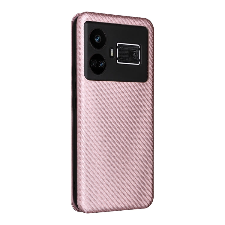 Custodia per telefono in pelle con vibrazione in fibra di carbonio, For Realme GT5 5G, For Realme 11 5G / 11x, For Realme C53 4G / Narzo N53 4G, For Realme 11 5G