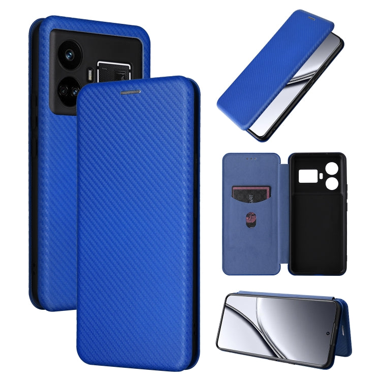 Custodia per telefono in pelle con vibrazione in fibra di carbonio, For Realme GT5 5G, For Realme 11 5G / 11x, For Realme C53 4G / Narzo N53 4G, For Realme 11 5G