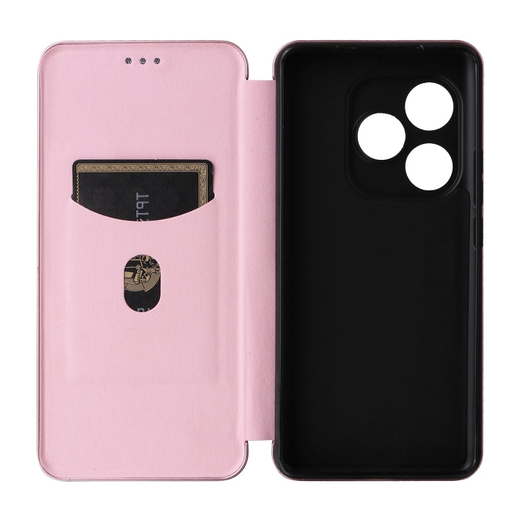 Custodia per telefono in pelle con vibrazione in fibra di carbonio, For Realme GT Neo6 / GT Neo6 SE, For Realme C61 / C63, For Realme C67 4G, For Realme 11 4G Global