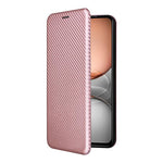 Custodia per telefono in pelle con vibrazione in fibra di carbonio, For Realme C75 4G, For Realme CT7 Pro, For Realme 13 Pro / 13 Pro+, For Realme GT 6 / GT 6T