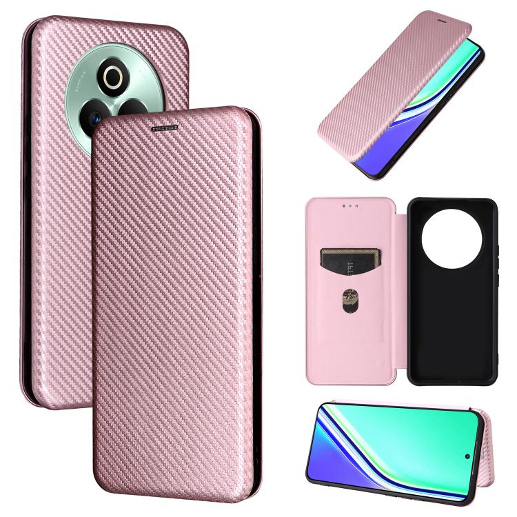 Custodia per telefono in pelle con vibrazione in fibra di carbonio, For Realme 14 5G Global, For Realme Neo7x 5G, For Realme P3 Pro 5G, For Realme 14 Pro 5G Global