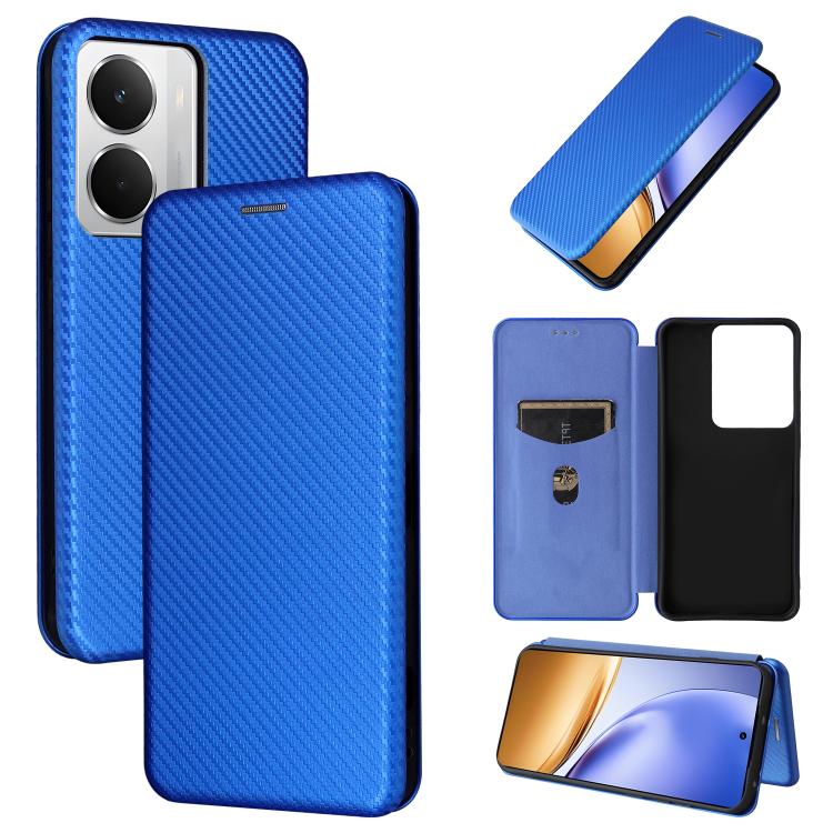 Custodia per telefono in pelle con vibrazione in fibra di carbonio, For Realme 14 5G Global, For Realme Neo7x 5G, For Realme P3 Pro 5G, For Realme 14 Pro 5G Global