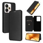 Custodia per telefono in pelle con vibrazione in fibra di carbonio, For Realme C85 Pro 4G, For Realme 15T 5G, For Realme 15 5G / Realme 15 Pro 5G, For Realme GT 7 Global