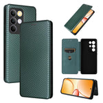 Custodia per telefono in pelle con vibrazione in fibra di carbonio, For Realme C85 Pro 4G, For Realme 15T 5G, For Realme 15 5G / Realme 15 Pro 5G, For Realme GT 7 Global
