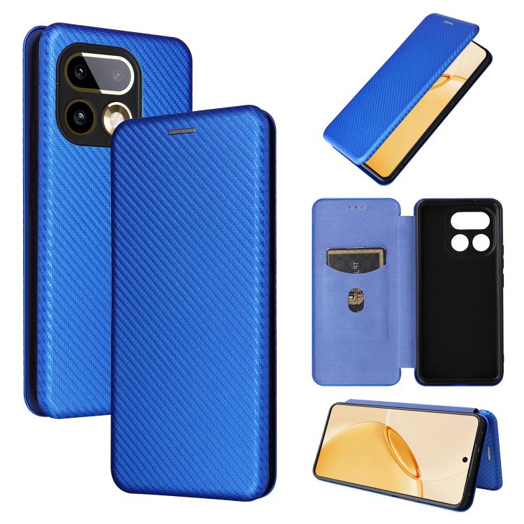 Custodia per telefono in pelle con vibrazione in fibra di carbonio, For Realme Note 80 4G, For Realme 16 5G, For Realme 16 Pro+ 5G, For Realme 15x 5G India / C85 5G