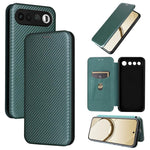 Custodia per telefono in pelle con vibrazione in fibra di carbonio, For Realme Note 80 4G, For Realme 16 5G, For Realme 16 Pro+ 5G, For Realme 15x 5G India / C85 5G