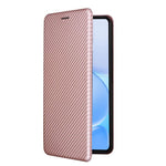 Custodia per telefono in pelle con vibrazione in fibra di carbonio, For Realme Note 80 4G, For Realme 16 5G, For Realme 16 Pro+ 5G, For Realme 15x 5G India / C85 5G