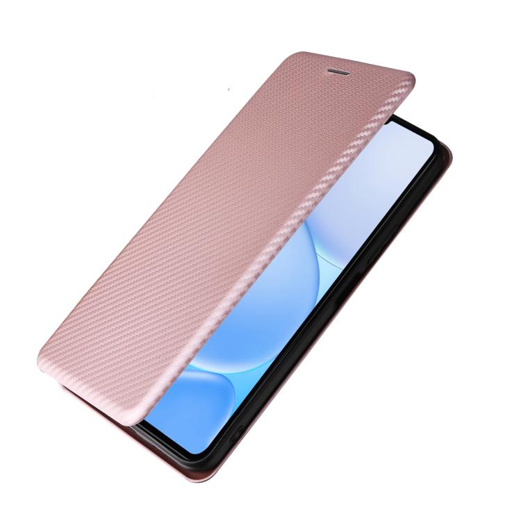 Custodia per telefono in pelle con vibrazione in fibra di carbonio, For Realme Note 80 4G, For Realme 16 5G, For Realme 16 Pro+ 5G, For Realme 15x 5G India / C85 5G