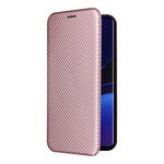Custodia per telefono in pelle con vibrazione in fibra di carbonio, For Motorola Edge 40