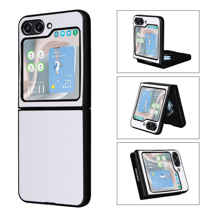 Custodia PC e pelle PU per Samsung Galaxy Z Flip5