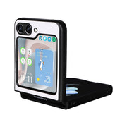 Custodia PC e pelle PU per Samsung Galaxy Z Flip5