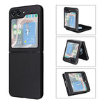 Custodia PC e pelle PU per Samsung Galaxy Z Flip5