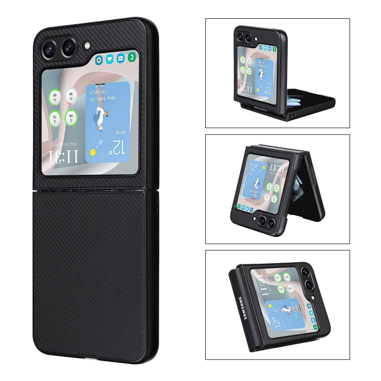 Custodia PC e pelle PU per Samsung Galaxy Z Flip5