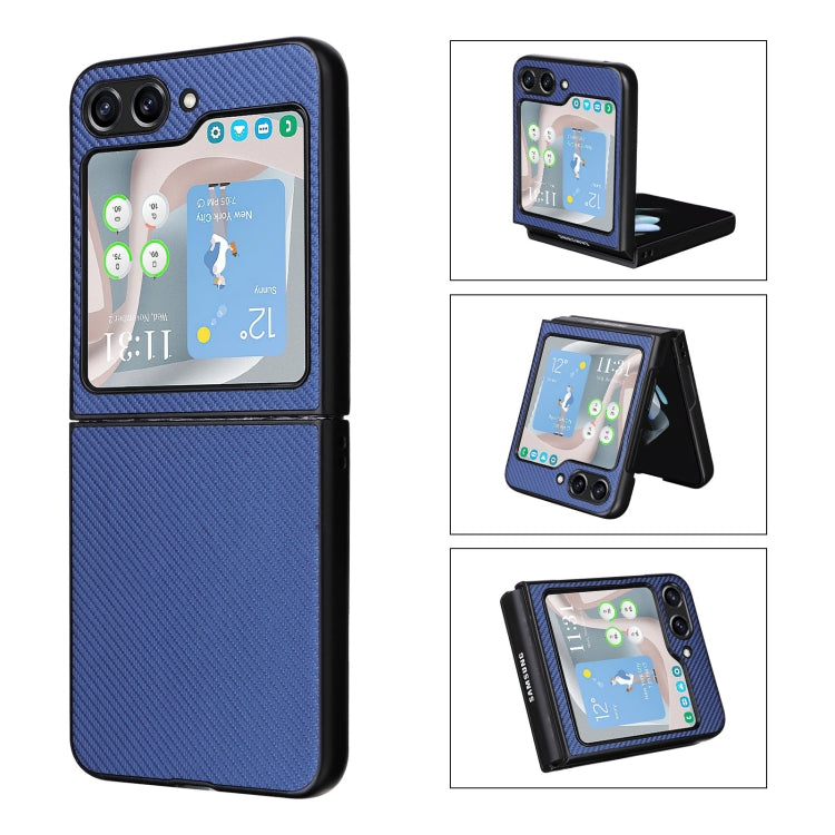 Custodia PC e pelle PU per Samsung Galaxy Z Flip5