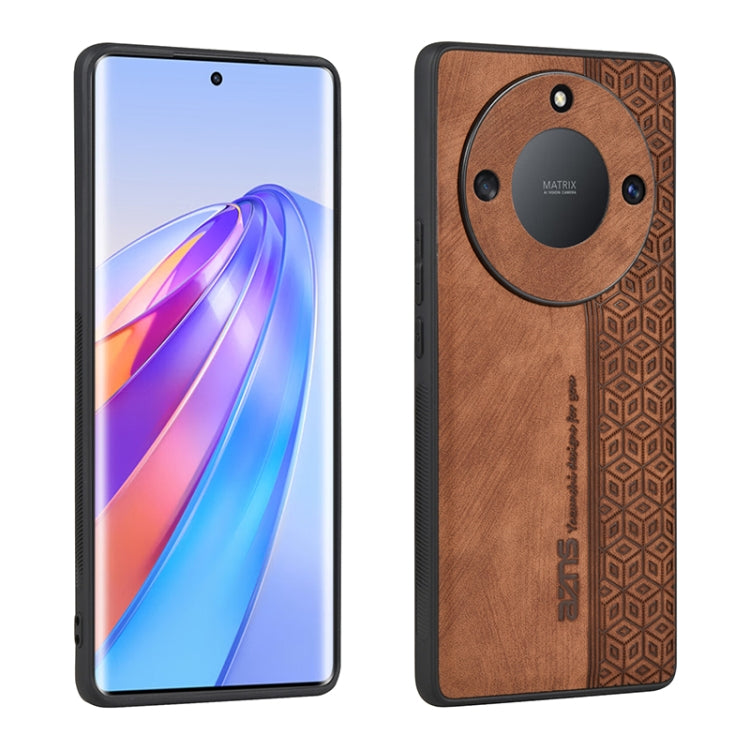 Custodia per telefono AZNS in pelle goffrata 3D, For Honor 90 Pro, For Honor X50, For Honor 90