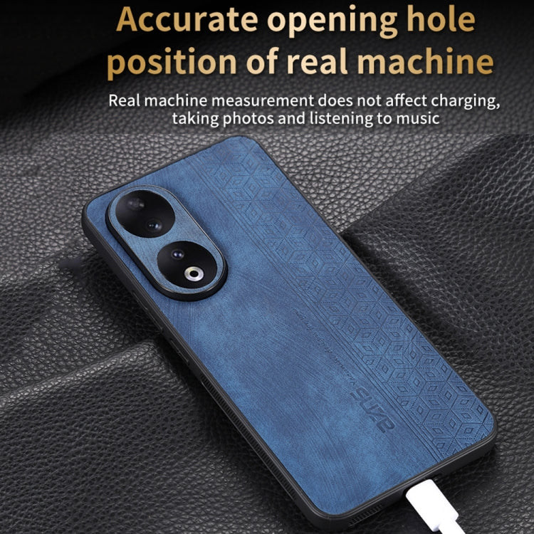 Custodia per telefono AZNS in pelle goffrata 3D, For Honor 90 Pro, For Honor X50, For Honor 90