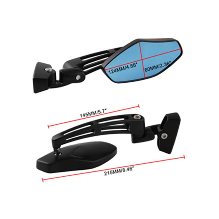 1Pair SF-062 Specchio retrovisore specchietto retrovisore modificato per moto, SF-062