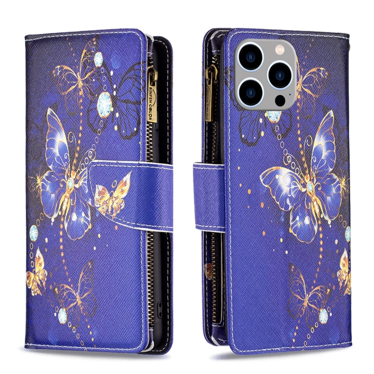 Custodia in pelle con cerniera per iPhone 16 Plus