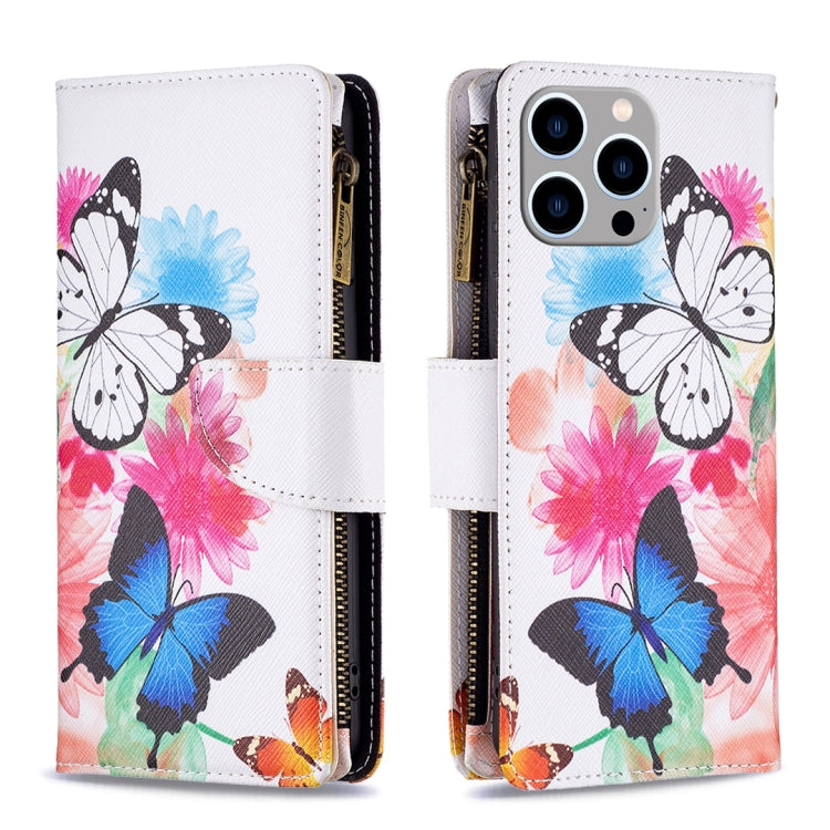 Custodia in pelle con cerniera per iPhone 16 Plus