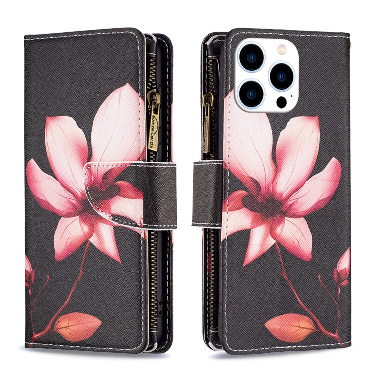 Custodia in pelle con cerniera per iPhone 16 Pro e Pro Max