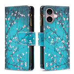 Custodia in pelle con cerniera per iPhone 16 Pro e Pro Max