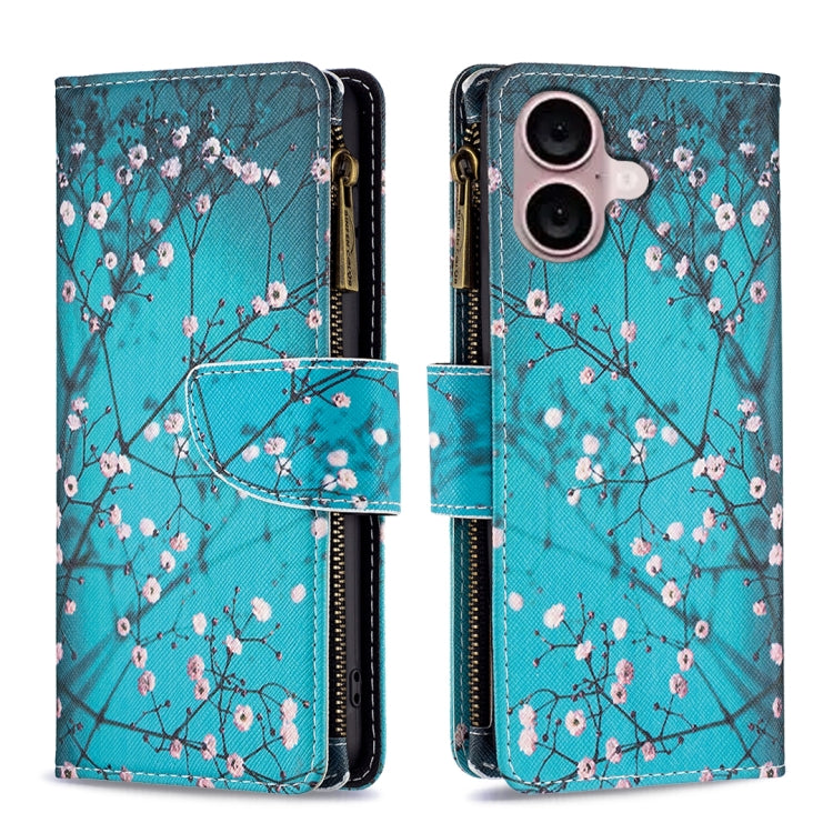 Custodia in pelle con cerniera per iPhone 16 Pro e Pro Max