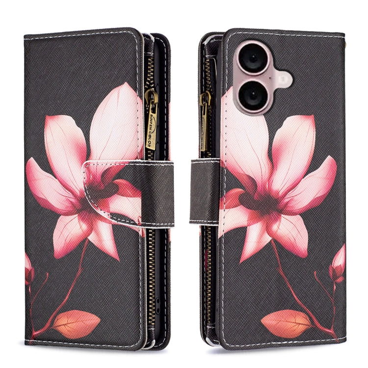 Custodia in pelle con cerniera per iPhone 16 Pro e Pro Max