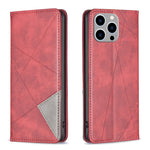 Custodia in pelle magnetica per iPhone 15 e modelli