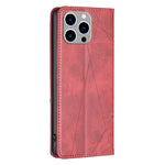 Custodia in pelle magnetica per iPhone 15 e modelli