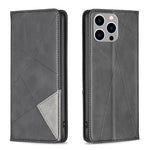 Custodia in pelle magnetica per iPhone 15 e modelli