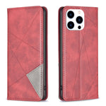 Custodia in pelle magnetica per iPhone 15 e modelli